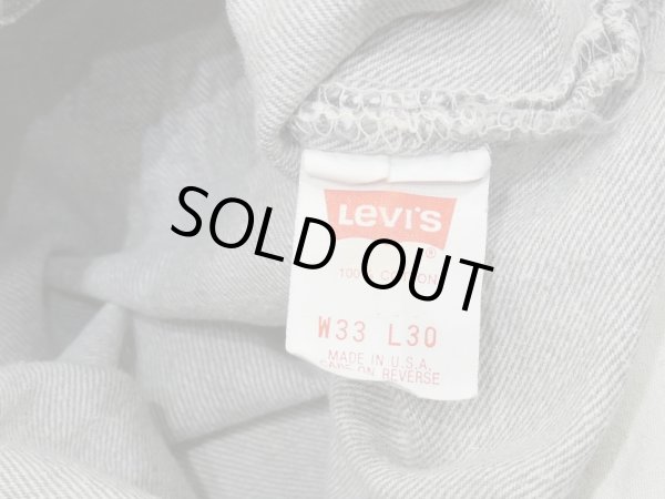 画像6: 90s Levi's 501-0636 YARN DYED GRAY DENIM PANTS MADE IN USA (6)