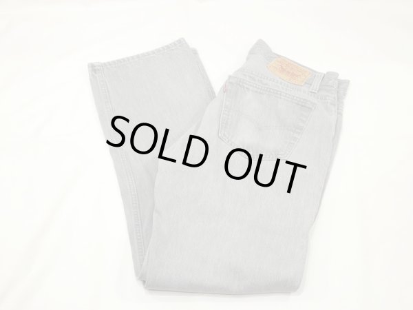 画像3: 90s Levi's 501-0636 YARN DYED GRAY DENIM PANTS MADE IN USA (3)