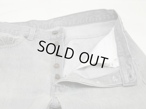 画像5: 90s Levi's 501-0636 YARN DYED GRAY DENIM PANTS MADE IN USA (5)