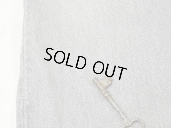 画像9: 90s Levi's 501-0636 YARN DYED GRAY DENIM PANTS MADE IN USA (9)