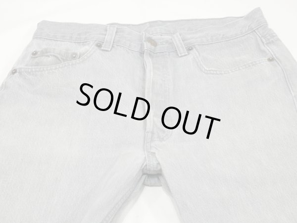 画像4: 90s Levi's 501-0636 YARN DYED GRAY DENIM PANTS MADE IN USA (4)