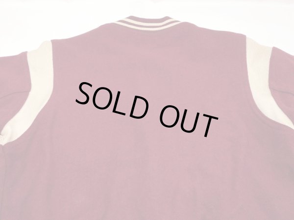 画像10: 50s Rawlings FULL ZIP STADIUM VARSITY AWARD JACKET (10)