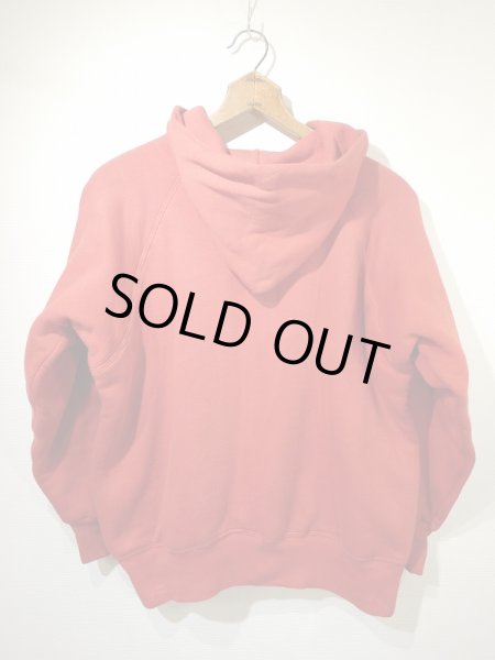 画像2: 50s 60s UNKNOWN DOUBLE W FACE PLAIN SWEAT PARKA HOODY (2)