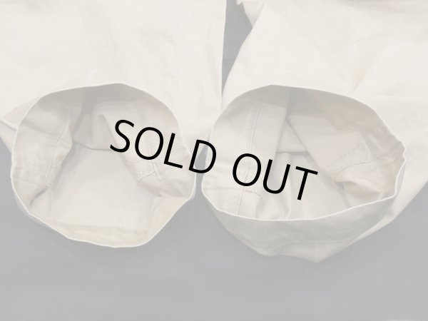 画像10: 50s US ARMY COTTON KHAKI SHADE 1 CHINO TROUSERS PANTS (10)