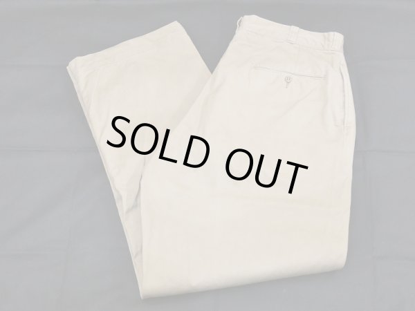 画像3: 50s US ARMY COTTON KHAKI SHADE 1 CHINO TROUSERS PANTS (3)