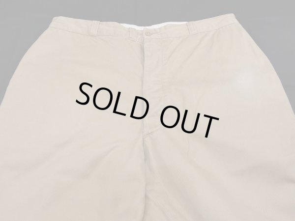 画像4: 50s US ARMY COTTON KHAKI SHADE 1 CHINO TROUSERS PANTS (4)