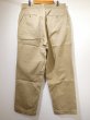 画像2: 50s US ARMY COTTON KHAKI SHADE 1 CHINO TROUSERS PANTS (2)