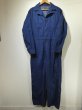 画像1: 〜 50s BLUE TOP DENIM ALL IN ONE COVERALL (1)