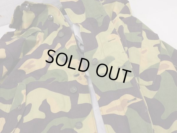 画像7: 60s '61 CZECHOSLOVAKIA ARMY SARAMANDER CAMO OVER COAT DEAD STOCK ? (7)