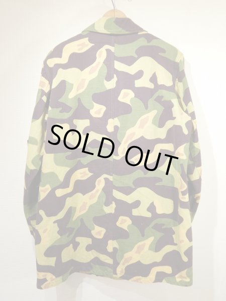 画像2: 60s '61 CZECHOSLOVAKIA ARMY SARAMANDER CAMO OVER COAT DEAD STOCK ? (2)