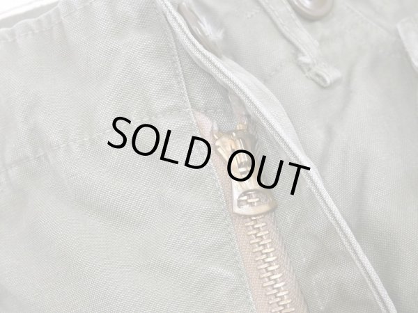 画像5: 50s US ARMY M-51 FIELD TROUSERS CARGO PANTS EARLY TYPE PLAIN WEAVE (5)