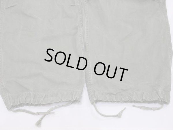 画像12: 50s US ARMY M-51 FIELD TROUSERS CARGO PANTS EARLY TYPE PLAIN WEAVE (12)