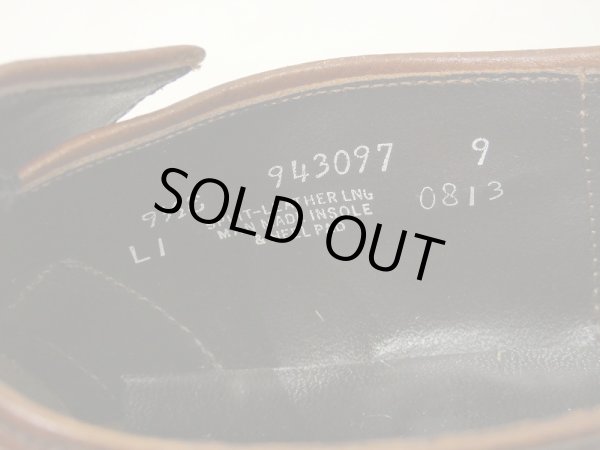 画像9: 70s Nunn Bush MONK STRAP LEATHER SHOES (9)