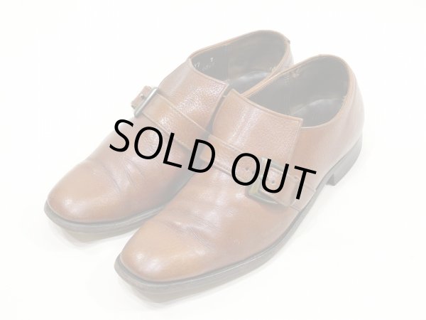 画像3: 70s Nunn Bush MONK STRAP LEATHER SHOES (3)