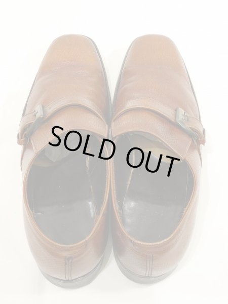 画像2: 70s Nunn Bush MONK STRAP LEATHER SHOES (2)