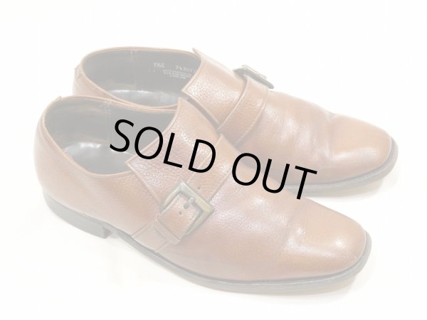 画像4: 70s Nunn Bush MONK STRAP LEATHER SHOES (4)