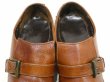 画像8: 70s Nunn Bush MONK STRAP LEATHER SHOES (8)