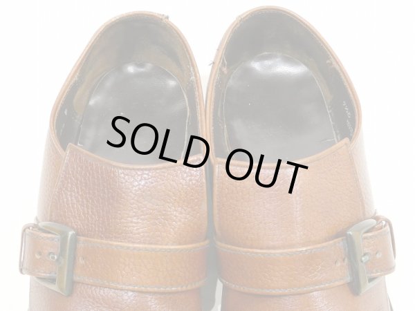 画像8: 70s Nunn Bush MONK STRAP LEATHER SHOES (8)