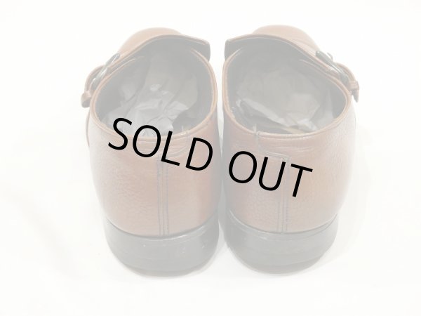 画像11: 70s Nunn Bush MONK STRAP LEATHER SHOES (11)