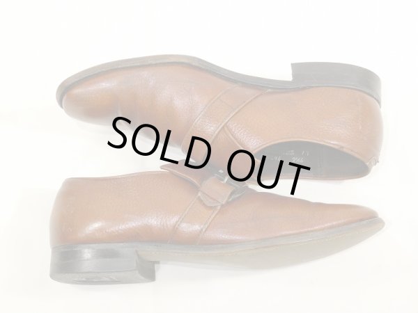 画像5: 70s Nunn Bush MONK STRAP LEATHER SHOES (5)