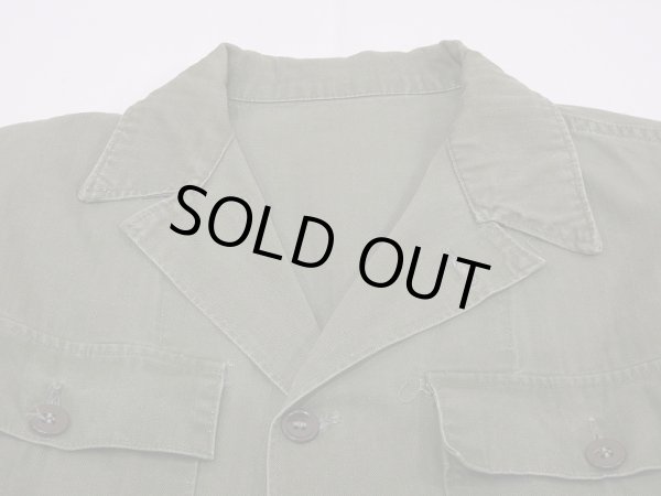 画像3: 50s US ARMY OD-7 HBT HERRINGBONE UTILITY SHIRT JACKET (3)