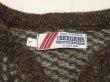 画像3: 80s BERGENS LACE UP BIRDS EYE WOOL SWEATER DEAD STOCK ? MADE IN NORWAY (3)