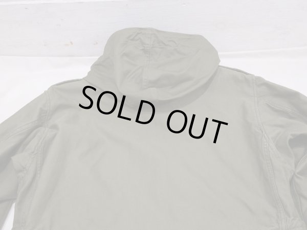 画像12: 40s US ARMY M-43 M-1943 FIELD JACKET With HOOD (12)