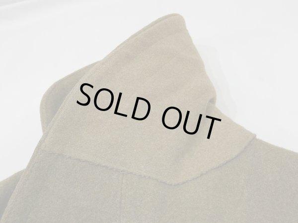 画像5: 10s (1910) WW1 US ARMY SHAWL COLLAR OVER COAT (5)