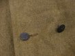 画像8: 10s (1910) WW1 US ARMY SHAWL COLLAR OVER COAT (8)