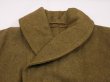 画像4: 10s (1910) WW1 US ARMY SHAWL COLLAR OVER COAT (4)