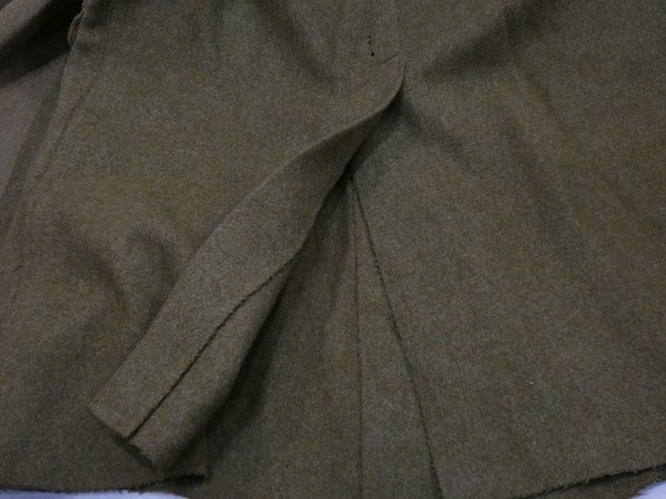 画像20: 10s (1910) WW1 US ARMY SHAWL COLLAR OVER COAT (20)