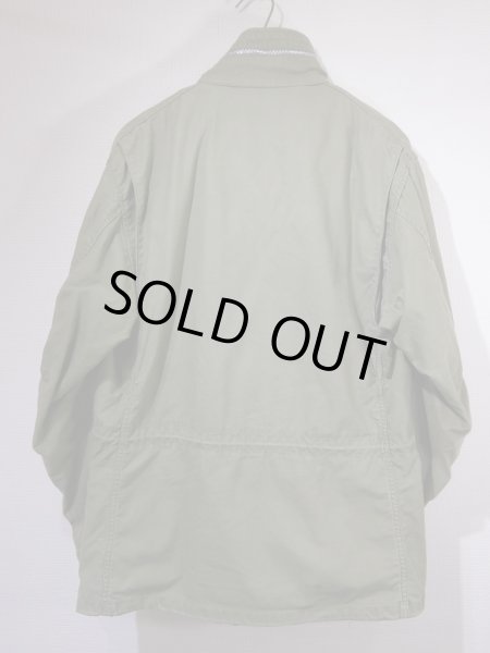 画像2: 60s US ARMY M-65 COTTON SATEEN OG-107 FIELD JACKET 1ST TYPE M-R ZIPPER MODIFY (2)