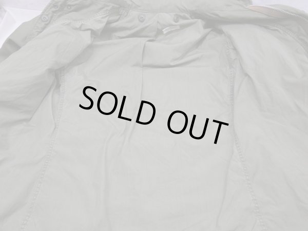 画像14: 60s US ARMY M-65 COTTON SATEEN OG-107 FIELD JACKET 1ST TYPE M-R ZIPPER MODIFY (14)