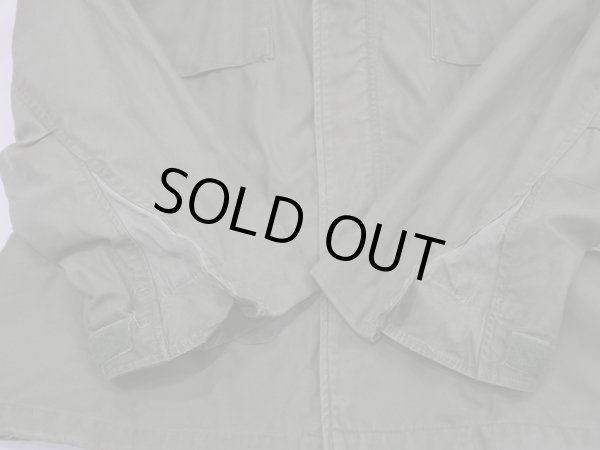 画像11: 60s US ARMY M-65 COTTON SATEEN OG-107 FIELD JACKET 1ST TYPE M-R ZIPPER MODIFY (11)