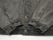 画像8: 80s Levi's 70507-0253 ACID BLACK DENIM JACKET GJ MADE IN USA (8)