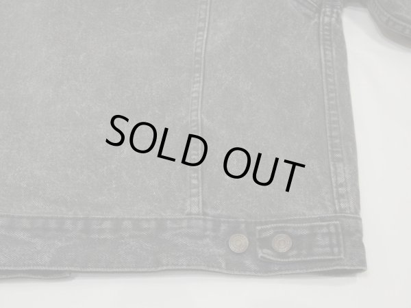 画像15: 80s Levi's 70507-0253 ACID BLACK DENIM JACKET GJ MADE IN USA (15)