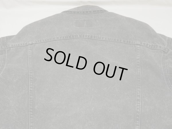 画像14: 80s Levi's 70507-0253 ACID BLACK DENIM JACKET GJ MADE IN USA (14)