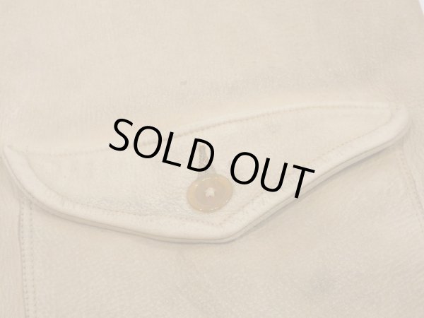 画像9: 30s 40s Mid Western SPORT TOGS BUCK SKIN LEATHER SPORTS JACKET (9)