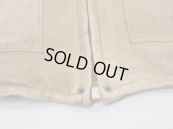 画像11: 30s 40s Mid Western SPORT TOGS BUCK SKIN LEATHER SPORTS JACKET (11)