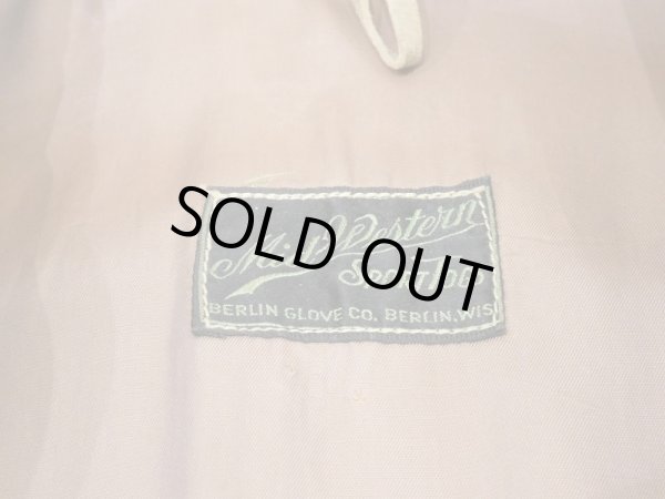 画像3: 30s 40s Mid Western SPORT TOGS BUCK SKIN LEATHER SPORTS JACKET (3)