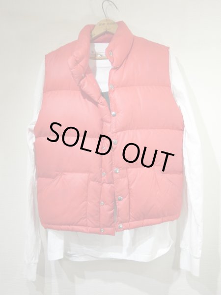 画像3: 70s 80s THE NORTH FACE BROWN TAG RIP STOP NYLON DOWN VEST (3)