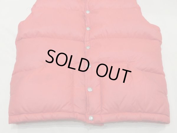 画像6: 70s 80s THE NORTH FACE BROWN TAG RIP STOP NYLON DOWN VEST (6)