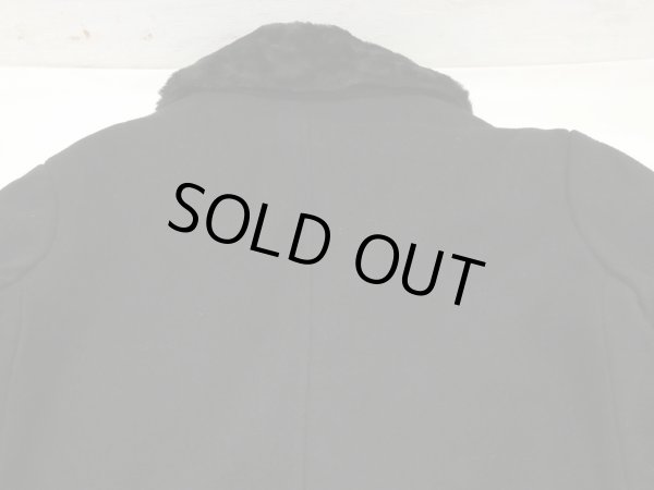 画像10: 50s 60s Sir Jac SHAWL COLLAR WOOL GANG COAT (10)