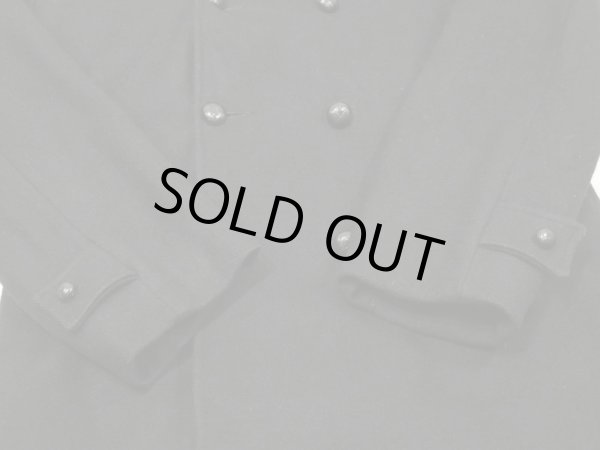 画像8: 50s 60s Sir Jac SHAWL COLLAR WOOL GANG COAT (8)