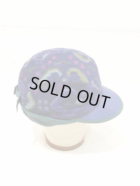 画像5: 90s F4 Patagonia TAPESTRY PATTERN DUCK BILL SYNCHILLA FLEECE CAP MADE IN USA (5)