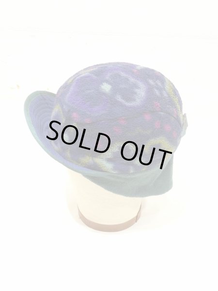 画像6: 90s F4 Patagonia TAPESTRY PATTERN DUCK BILL SYNCHILLA FLEECE CAP MADE IN USA (6)