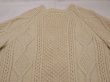 画像8: 70s Abbey KNITWEAR ARAN FISHERMAN CARDIGAN MADE IN CLARENBRIDGE EIRE （IRELAND) (8)