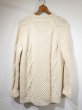 画像2: 70s Abbey KNITWEAR ARAN FISHERMAN CARDIGAN MADE IN CLARENBRIDGE EIRE （IRELAND) (2)