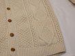 画像6: 70s Abbey KNITWEAR ARAN FISHERMAN CARDIGAN MADE IN CLARENBRIDGE EIRE （IRELAND) (6)