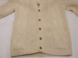 画像5: 70s Abbey KNITWEAR ARAN FISHERMAN CARDIGAN MADE IN CLARENBRIDGE EIRE （IRELAND) (5)
